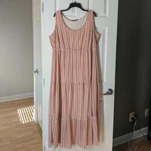 Colorful Geometric Maxi Dress